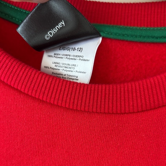 Disney Red Mickey Mouse Christmas Sweater - Picture 6 of 6